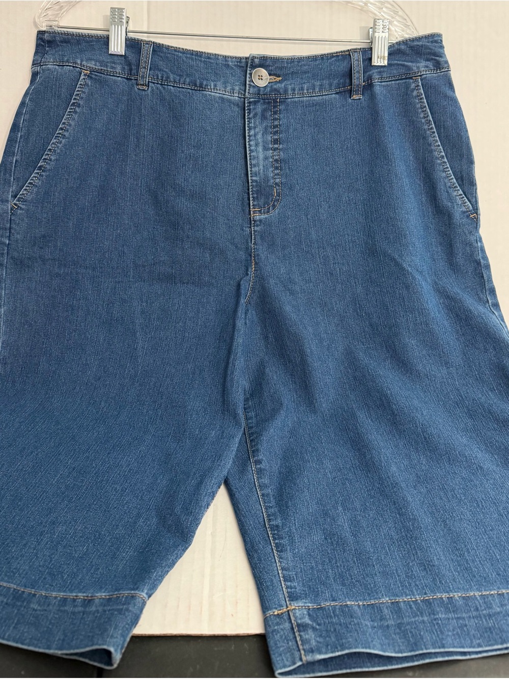 Kim Rogers Blue Denim Women's Jean Shorts